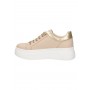 4US Sneakers Donna In Pelle Liscia By  Paciotti - BEI (Beige)