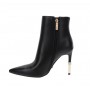 4US Tronchetto Donna Elegante Con Zip Laterale By  Paciotti - NER (Nero)