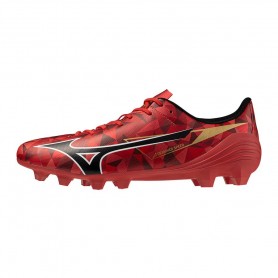 Mizuno Scarpette Da Calcio Unisex Alpha II Select - 60 (Morelia 40th Red/Black/Gold)