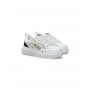 4US Sneakers Junior Unisex C/Lacci e Cerniera, By Paciotti - BIAGLI (Bianco/Glitter)