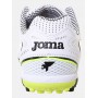 JOMA Scarpette da Calcetto Unisex Dribbling 2502, Turf -  2502 (Bianco/Multi)