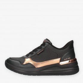 Skechers Scarpe Sneakers Donna Billion 2-Top Tier, Los Angeles - /BBK (Black)
