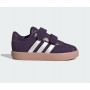 ADIDAS Scarpe VL COURT 3.0 CF I, Infant Unisex - Colore : Aurora Plum/Zero Metalic/Pink Gum