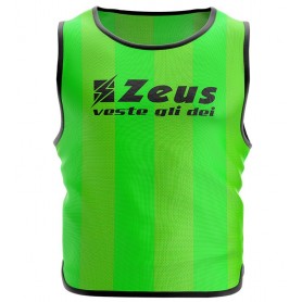 Zeus Casacca Promo, BOY, confezione da 10 casacche  (Verde Fluo)
