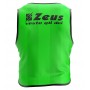 Zeus Casacca Promo, BOY, confezione da 10 casacche  (Verde Fluo)