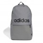 Adidas Zaino Unisex Classic Plain Weave Day - Colore : Grigio/Nero