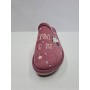 Cliawalk Ciabatte Donna In Tessuto, Happy 45, Con Zeppa - ROSA (Rosa/Multi)