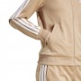 Adidas Tuta Donna Essentials 3 Stripes Tricot - Colore : Warsan/Bianco