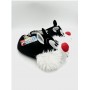 De Fonseca Moppine Gatto Silvestro Unisex - Colori :  Nero/Multi