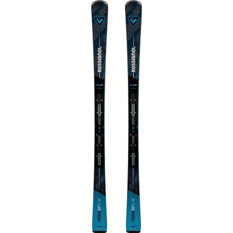 Rossignol Sci FORZA 50 CAM Konect + Attacchi NX 12 Konect GW B80 Black/Blue 