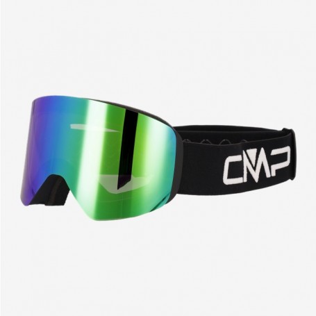 CMP Maschera da Sci TYRFT, F.lli Campagnolo - U901 (Nero) Taglia Unica