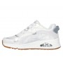 Skechers Scarpe Ragazza Uno Gen1-Wavy Shimmer, Linea Street - /WSL (White/Silver)