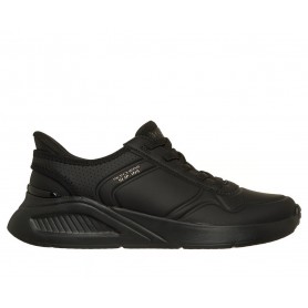 Skechers Scarpe Donna Uno Lite-Floating Steps, Slip-Ins, Memory Foam - /BBK (Black)