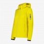 CMP Giacca Donna in Softshell C/Cappuccio Staccabile  - R231 (Winter Sun)
