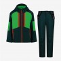CMP Completo da Neve Bambino Giacca+Pantalone Kid Set, in Twill - E265 (Deep Mint/Multi)