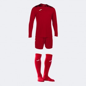 Joma 3 Pezzi Completo Calcio Zamora VIII - 600 (Rosso/Nero/Bianco)