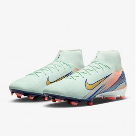 Nike Scarpette Calcio Unisex Superfly 10 Academy Mercurial Dream Speed - 300 (Barely Green/MTLC Gold)