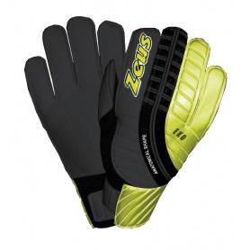 Zeus Guanti da Portiere Unisex Eko - NEGIA (Nero/Giallo Fluo)