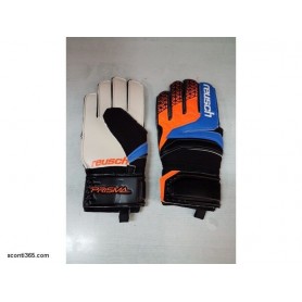 Reusch Guanti da Portiere Unisex Prisma SD - 467 (Electric Blue/Shocking Orange)