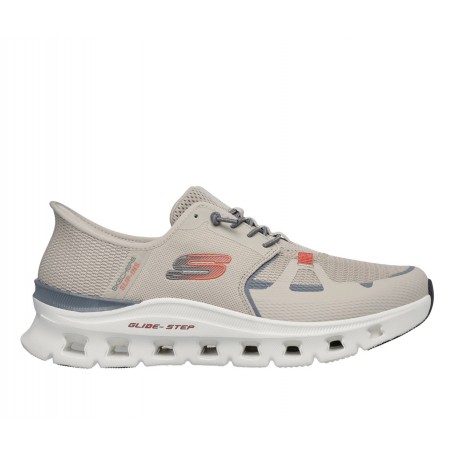 Skechers Scarpe Uomo Slip-ins: Glide-Step Pro - /TPOR (Taupe/Orange)