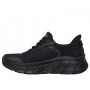 Skechers Scarpe Slip-Ins Donna Bobs B Flex HI-Linear Force, Memory Foam - BBK (Black)