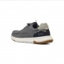 North Sails Mocassino Uomo Con Lacci e Sottopiede Estraibile - 814 (Grigio/Navy)