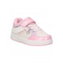 Lelli Kelly Sneakers Bambina Frangetta Mix Con Luci e Cuoricino - BIRO (Bianco/Rosa)
