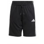 Adidas Pantaloncino Junior Unisex Essentials 3 Stripes KN - Colore : Nero/Bianco