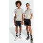 Adidas Pantaloncino Junior Unisex Essentials 3 Stripes KN - Colore : Nero/Bianco