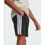 Adidas Pantaloncino Junior Unisex Essentials 3 Stripes KN - Colore : Nero/Bianco