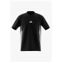 Adidas T-Shirt Uomo Essentials 3 Stripes - Colore : Nero/Bianco