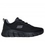 Skechers Scarpe Uomo Bobs B Flex-Ici Edge, Memory Foam - /BBK (Nero)