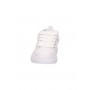 4US Sneakers Bambino In Ecopelle Con Cerniera e Lacci, By Paciotti - BIA (Bianco)