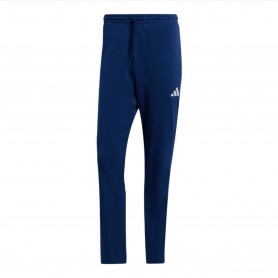 Adidas Pantalone Uomo Essentials Small Logo Single Jersey - Colore : Blue/Bianco