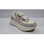 Love To Love Sneakers Donna in Tessile/Ecopelle, By Gai Mattiolo - BIAVO (Bianco/Avorio)