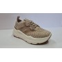Love To Love Sneakers Donna In Tessile Con Perline, By Gai Mattiolo - BEIMU (Beige/Multi)