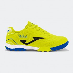 JOMA Scarpe da Calcetto Junior Toledo Turf 26 - 2609 (Giallo Fluo/Multi)
