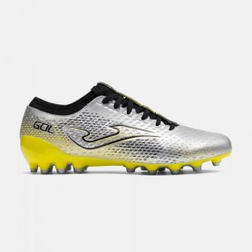 JOMA Scarpette da Calcio Uomo Gol 26 AG -  2612 (Grigio/Giallo/Nero)
