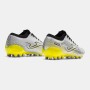 JOMA Scarpette da Calcio Uomo Gol 26 AG -  2612 (Grigio/Giallo/Nero)