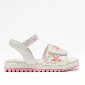 Lelli Kelly Sandali Bambina Phoebe Rolly Solly C/Decorazioni - BI01 (Bianco/Multi)