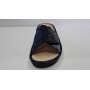Cliawalk Ciabatte Donna Con Strappo, Plantare Estraibile e Zeppa - BLU (Blue)