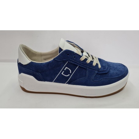 Devisal Sneakers Uomo In Pelle Scamosciata Hex, By Grisport -  V20 (Blue)