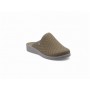 Fly Flot Ciabatta Chiusa Donna in Tessuto a Rete Con Zeppa -  6009 (Beige)