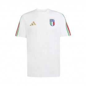 Adidas T-Shirt Uomo FIGC Italy DNA - Colore : Bianco/Oro