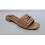 4US Ciabatte Donna in Ecopelle Con Tacco 2,5 Cm Circa, By Paciotti - BEI (Beige)