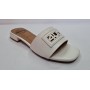 4US Ciabatte Donna in Ecopelle Con Tacco 2,5 Cm Circa, By Paciotti - BIA (Bianco)
