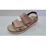 Cliawalk Sandali Donna in Ecopelle Con Strappi e Plantare Estraibile - ROSA (Rosa)