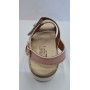 Cliawalk Sandali Donna in Ecopelle Con Strappi e Plantare Estraibile - ROSA (Rosa)