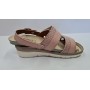 Cliawalk Sandali Donna in Ecopelle Con Strappi e Plantare Estraibile - ROSA (Rosa)
