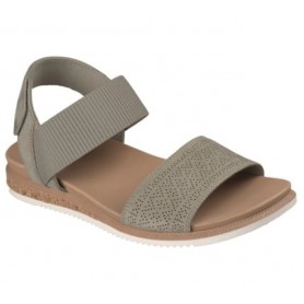 Skechers Sandali Donna C/Elastico e Strappo, Desert Kiss Low-Top Look - /OLV (Olive)